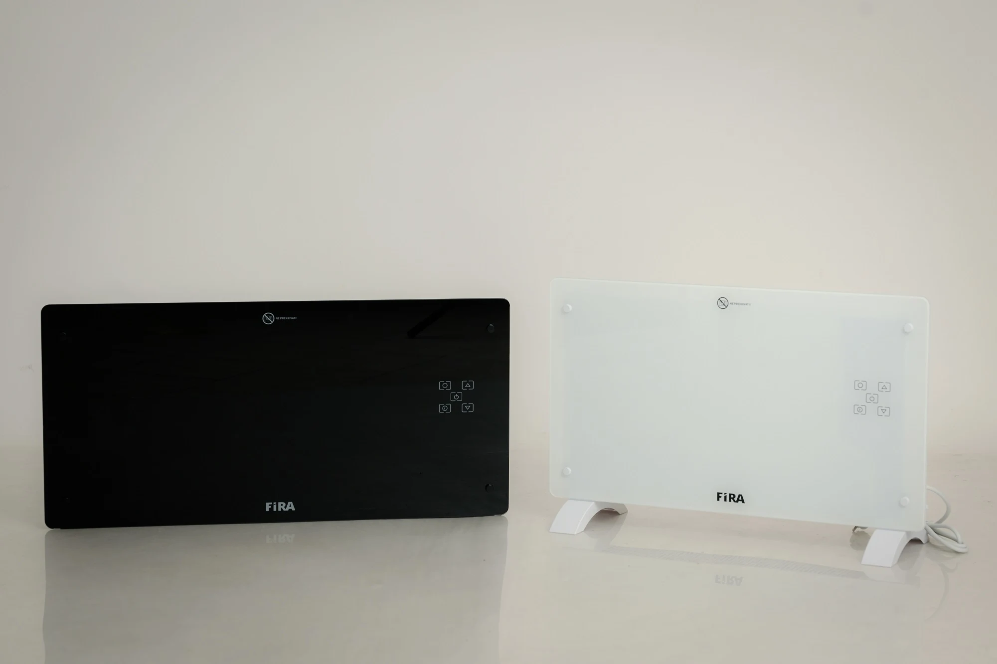 FIRA H1500W | FIRA električni radijator Crni i Beli