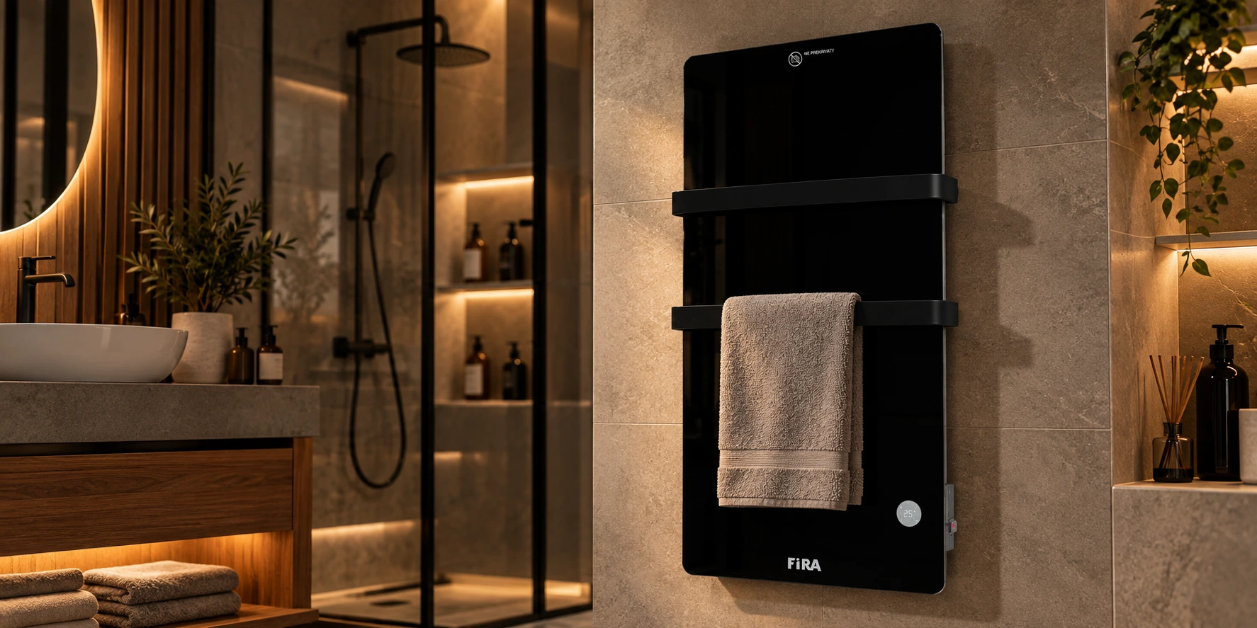 FIRA BH600 | FIRA električni radijator za kupatilo